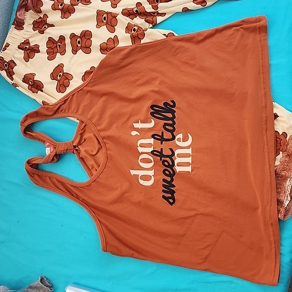 5 More Minutes Teddy Bear Pajama Set, Size XL - Picture 2 of 8